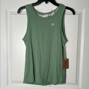 NWT Born Women's Green Tank Top